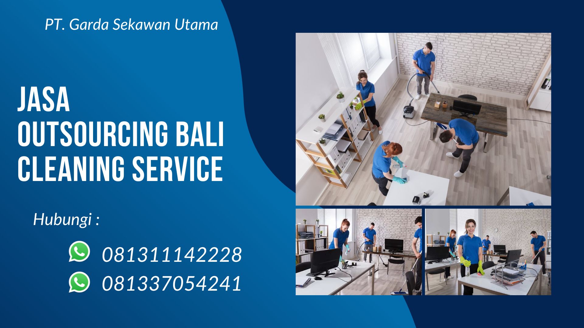 Tempat Jasa Outsourcing Cleaning Services Bali Profesional